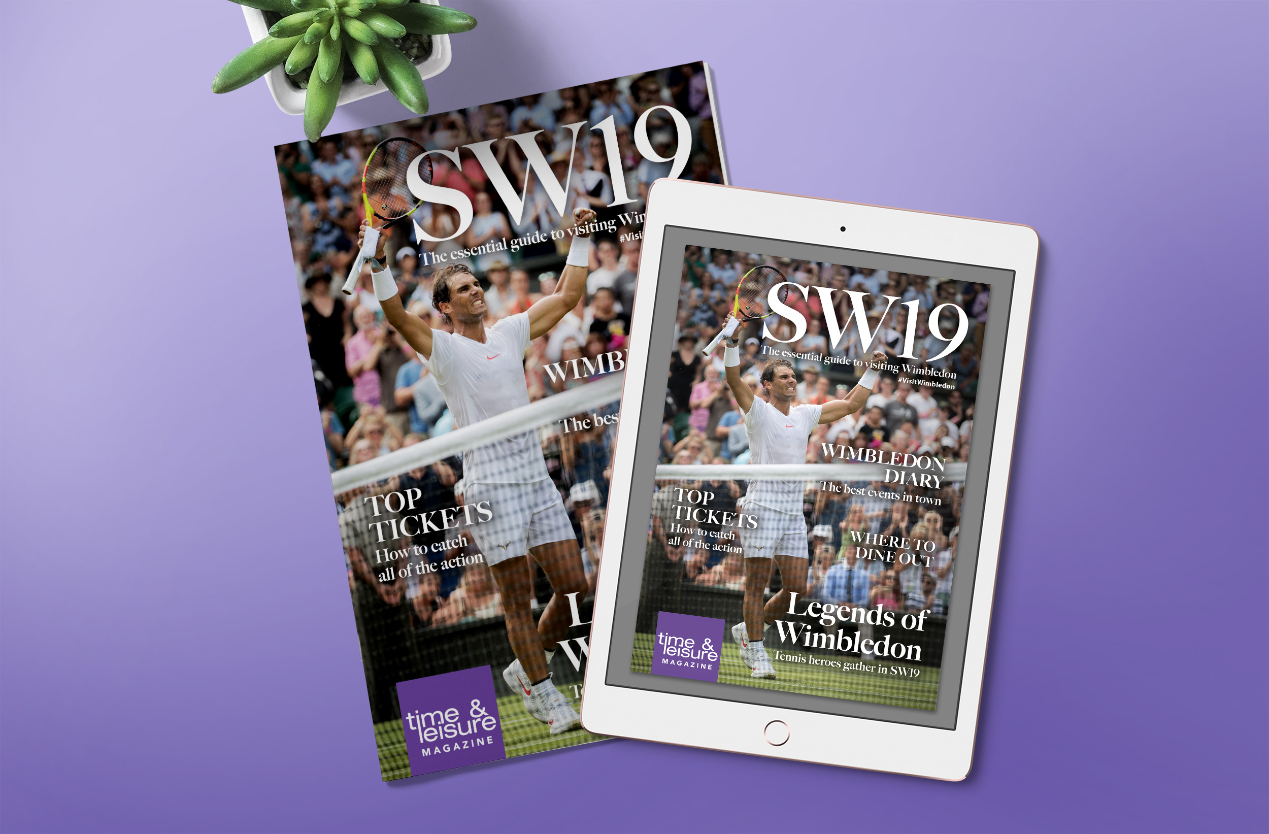 SW19 online magazine design publishing