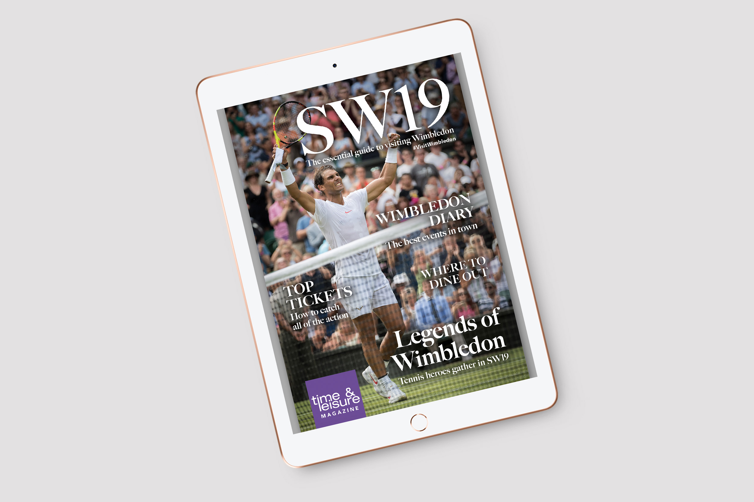 SW19 magazine design publishing
